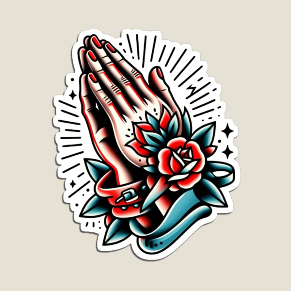 TATTOO FLASH POSTER【 Praying Hands 】 TATTOO FLASH POSTER【 Praying Hands 】 | tattoost