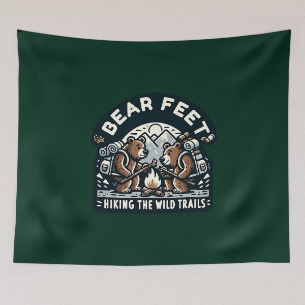 Item preview, Bear Feet: Woodland Adventures Await designed and sold by Upetees.