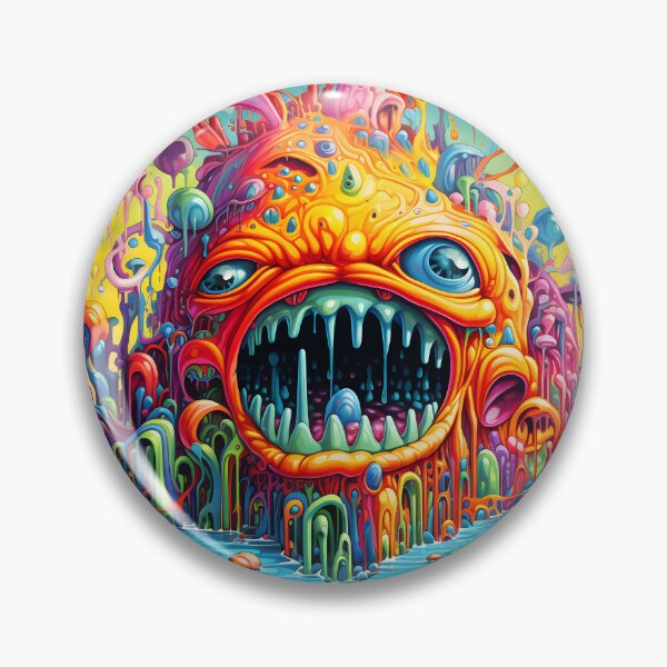 Item preview, colorful extrange and unique creature designed and sold by PrintablePalace.