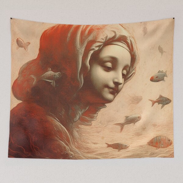 Item preview, Sleeping with the fishes  designed and sold by Salem3one.