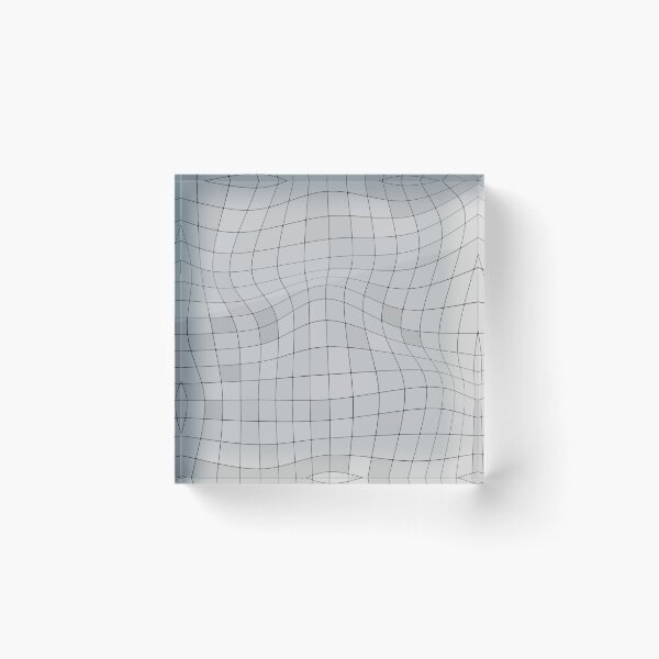 Item preview, Grey Grid Pattern designed and sold by YSNostalgiaShop.