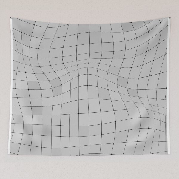 Item preview, Grey Grid Pattern designed and sold by YSNostalgiaShop.