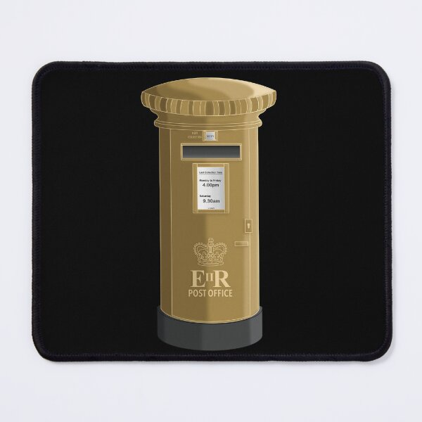 Item preview, Golden Postbox, Bagnall (without background) designed and sold by MadeByGeeClowes.