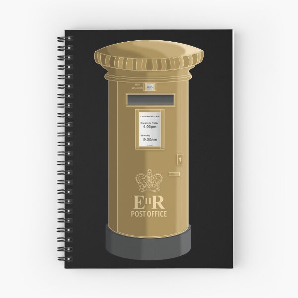 Item preview, Golden Postbox, Bagnall (without background) designed and sold by MadeByGeeClowes.