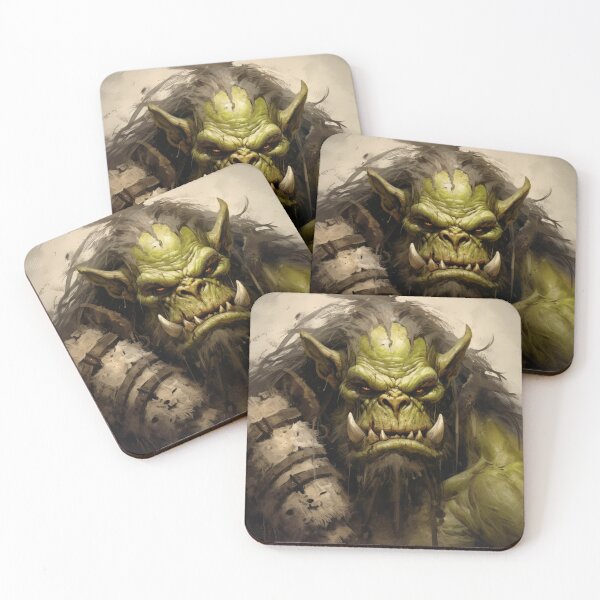 Item preview, Savage Orc Art designed and sold by WarHaven.