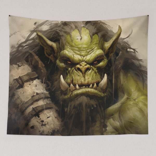 Item preview, Savage Orc Art designed and sold by WarHaven.