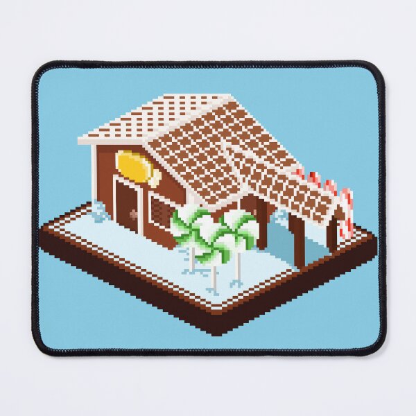 Item preview, Pixel Art Gingerbread House designed and sold by PixelCarvel.