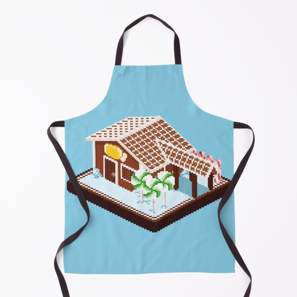 Item preview, Pixel Art Gingerbread House designed and sold by PixelCarvel.