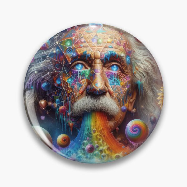 Item preview, Psychedelic Dreamscape: Trippy Visionary Genius Pop Surreal Artwork designed and sold by Mystikos Art.