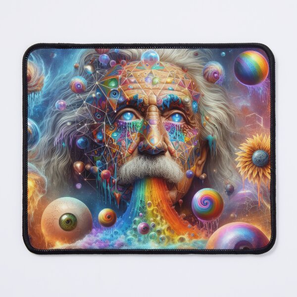 Item preview, Psychedelic Dreamscape: Trippy Visionary Genius Pop Surreal Artwork designed and sold by Mystikos Art.