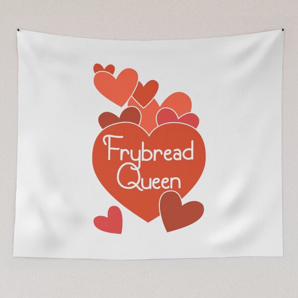 Item preview, Frybread Queen Red Hearts Homage designed and sold by Lauren-Amanda.