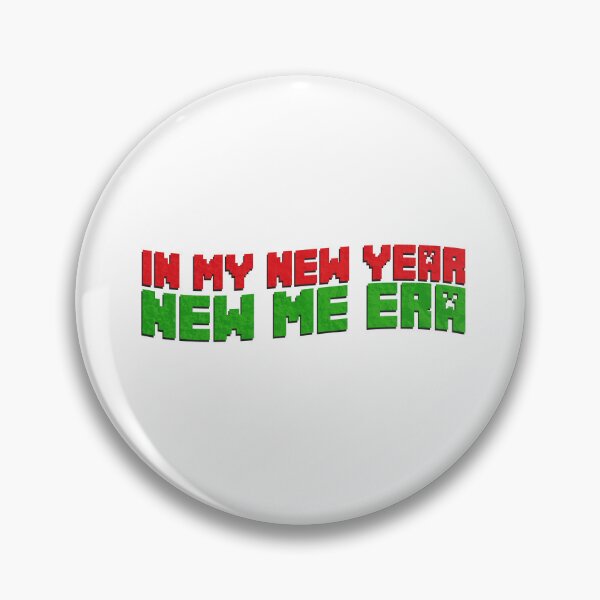 Item preview, In My New Year New Me Era, Cute Kawaii pink groovy Wavy Christmas 2024 Happy Beautiful Era Vibe designed and sold by DjenShop.