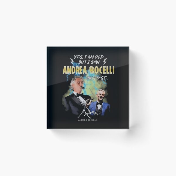 Item preview, Andrea Bocelli a Andrea Bocelli a Andrea Bocelli designed and sold by waresho.