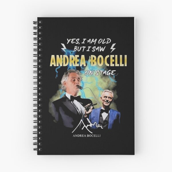 Item preview, Andrea Bocelli a Andrea Bocelli a Andrea Bocelli designed and sold by waresho.