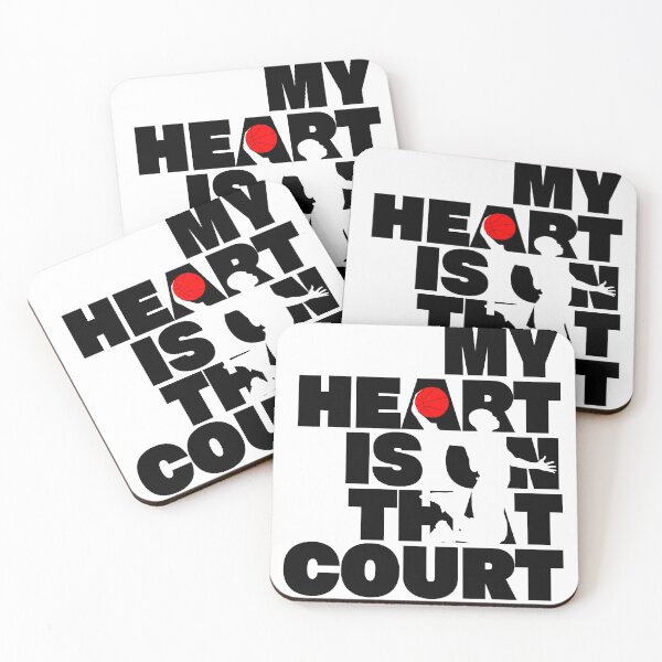 Item preview, My Heart is on That Court, basketbal designed and sold by cocokara999.