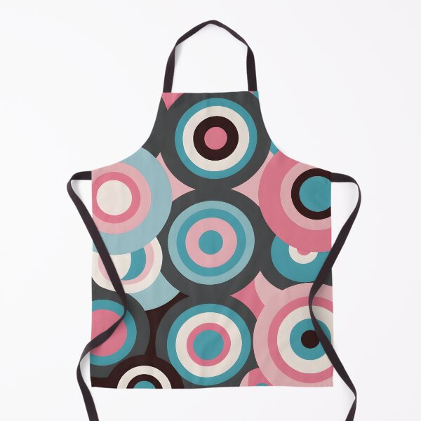 Item preview, Mid Century Modern Geometric Circles , Peach, Green, designed and sold by Prints and Lifestyle.