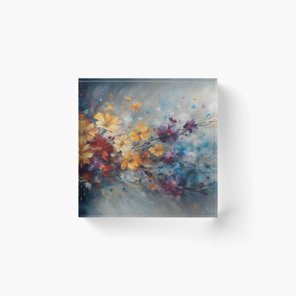 Item preview, Oil on Canvas - Floral -02 designed and sold by Mystic-Images.