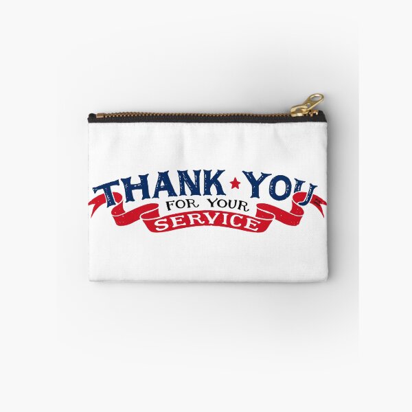 Item preview, Thank you for your Service;  designed and sold by StickerApe.