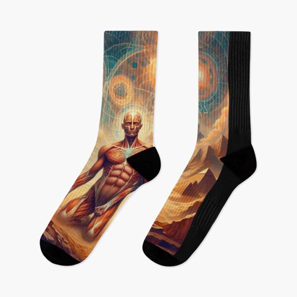 Item preview, Sacred Union: Anatomy of Man and Woman Visionary Artwork designed and sold by Mystikos Art.