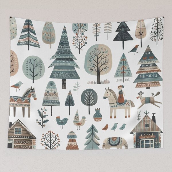 Item preview, A gift from the winter forest 04 designed and sold by I-HERE.