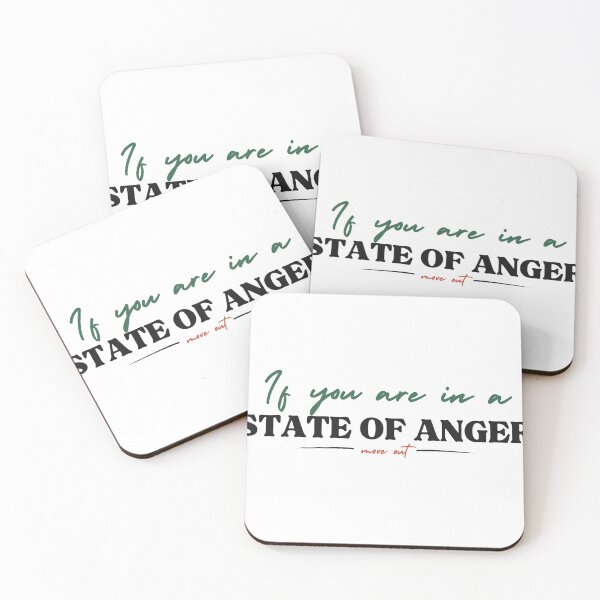 Item preview, If you are in a state of anger move out. designed and sold by dtbus79.