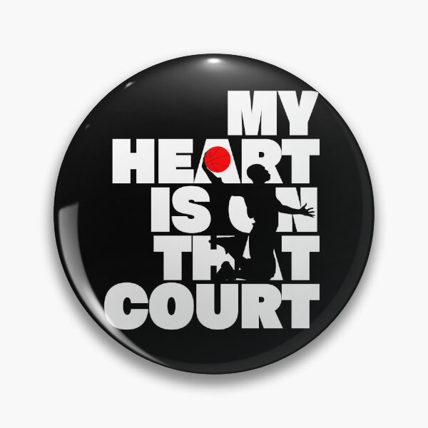 Item preview, My Heart is on That Court, basketbal designed and sold by cocokara999.