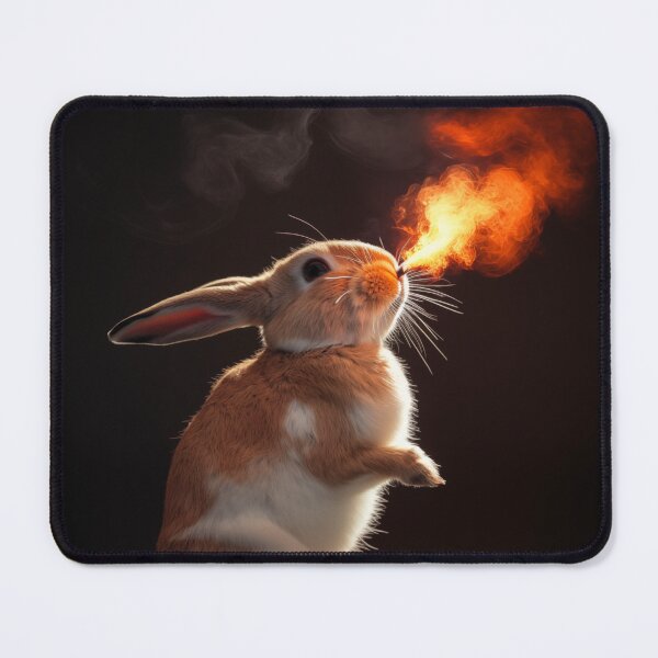 Item preview, Fire breathing bunny designed and sold by CruzCore.