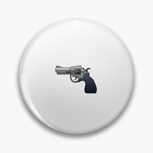 Item preview, Emoji Gun Emoji Sticker designed and sold by Alis-Shop.
