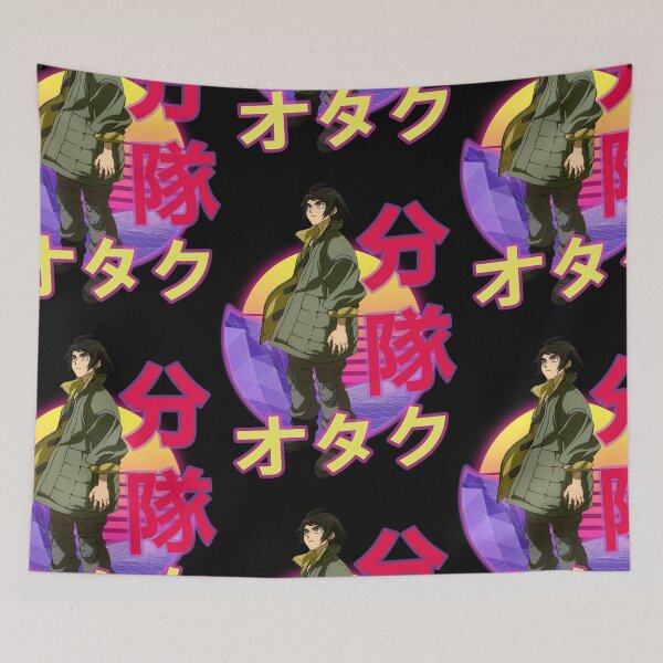 Item preview, Mikazuki Augus Gundam Retro Sunset Design designed and sold by Wafusaurus.