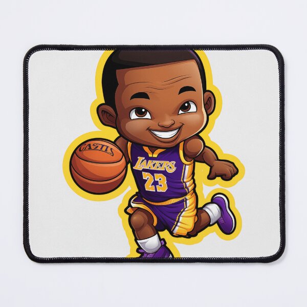 Item preview, Lebron James chibi style designed and sold by freddyaiart.