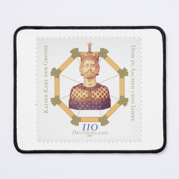 Item preview, Stamp from Deutsche Post, 1200th anniversary of Aachen Cathedral designed and sold by HeraldryCabinet.