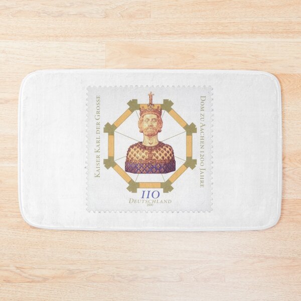 Item preview, Stamp from Deutsche Post, 1200th anniversary of Aachen Cathedral designed and sold by HeraldryCabinet.