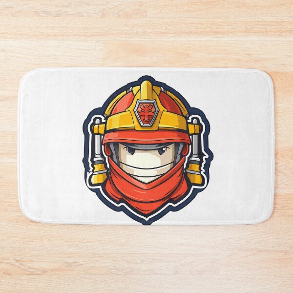 Item preview, Braveheart Firefighter - Courageous First Responder Badge designed and sold by NovaGenArt.