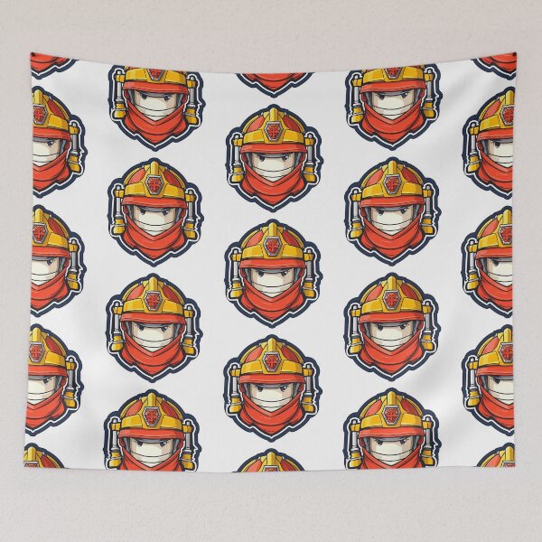 Item preview, Braveheart Firefighter - Courageous First Responder Badge designed and sold by NovaGenArt.