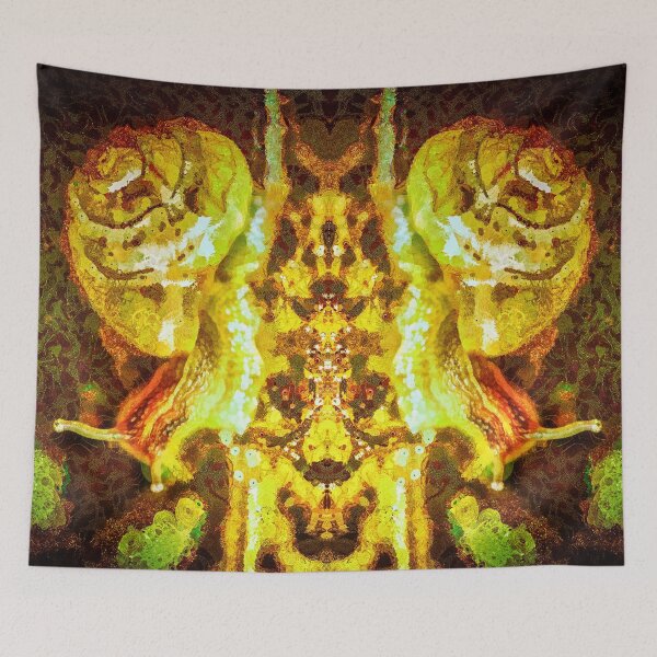 Item preview, Golden Snail Mystery by heidiannemorris © designed and sold by FOLK ART FUSION by heidiannemorris.
