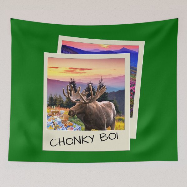 Item preview, Chonky Boi Moose designed and sold by SweetsAndSavary.