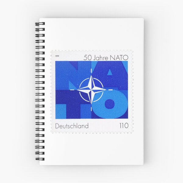 Item preview, Stamp from Deutsche Post, 50th anniversary of NATO designed and sold by HeraldryCabinet.