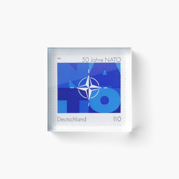Item preview, Stamp from Deutsche Post, 50th anniversary of NATO designed and sold by HeraldryCabinet.