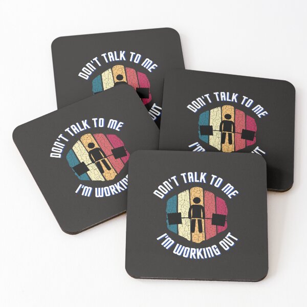 Item preview, don't talk to me i'm working out | gym gifts | musculation  designed and sold by store7azzouzi.