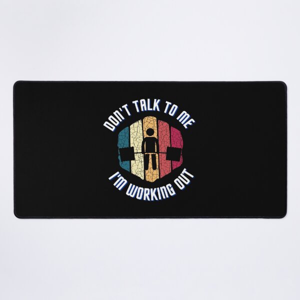 Item preview, don't talk to me i'm working out | gym gifts | musculation  designed and sold by store7azzouzi.