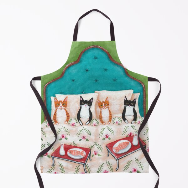 Item preview, Breakfast in Bed Cats designed and sold by KilkennyCat Art.