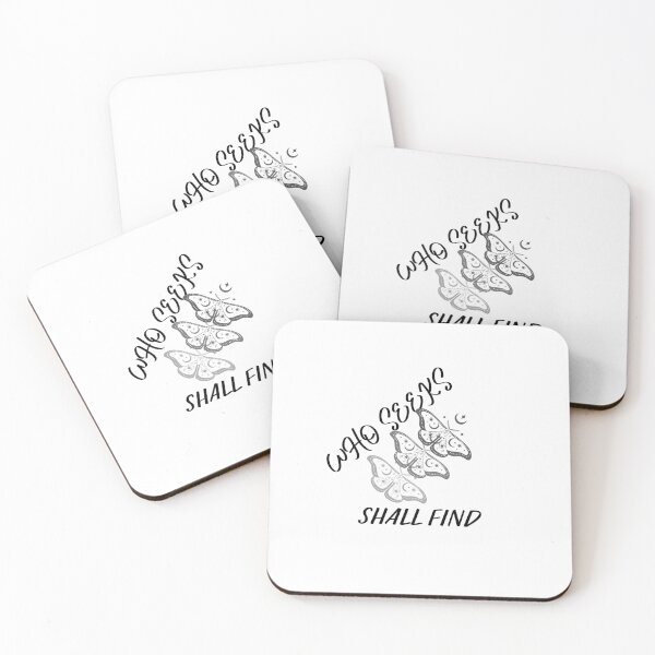 Item preview, Who Seeks Shall Find Butterflies designed and sold by Quote Gallery.