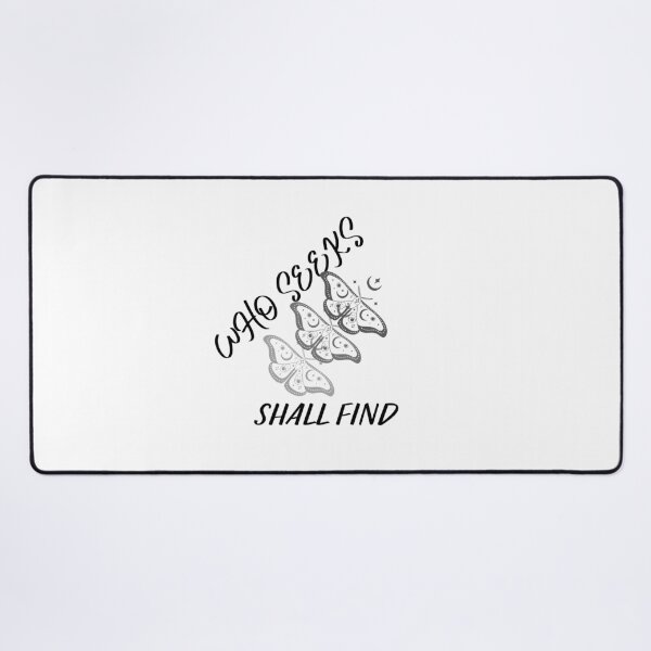 Item preview, Who Seeks Shall Find Butterflies designed and sold by Quote Gallery.