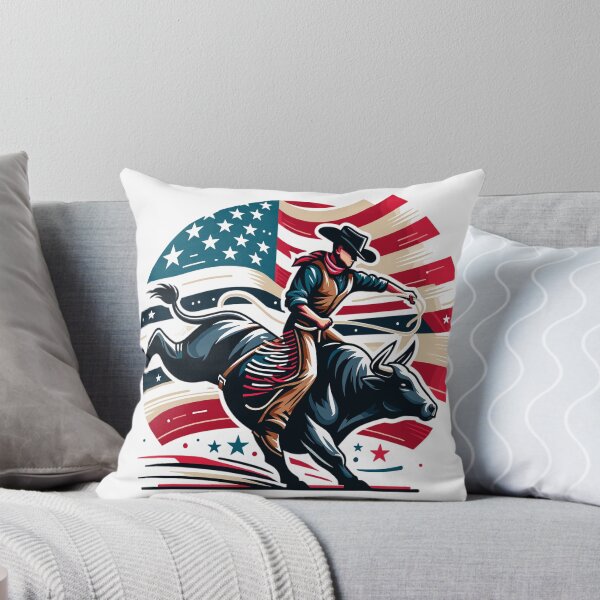 Item preview, Rodeo Stars & Stripes: The Ultimate Cowboy Showdown designed and sold by RanchersRoots.