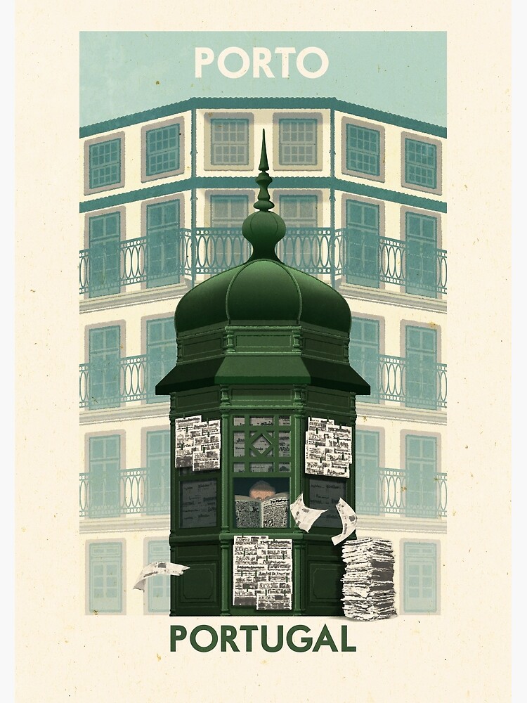 Thumbnail 3 of 3, Poster, Travel Posters - Porto Portugal designed and sold by ruiricardo.