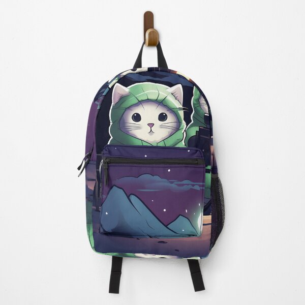 Item preview, Curious Sweet Cute Silly Cats Pulling the Northern Lights designed and sold by omerfdln34.