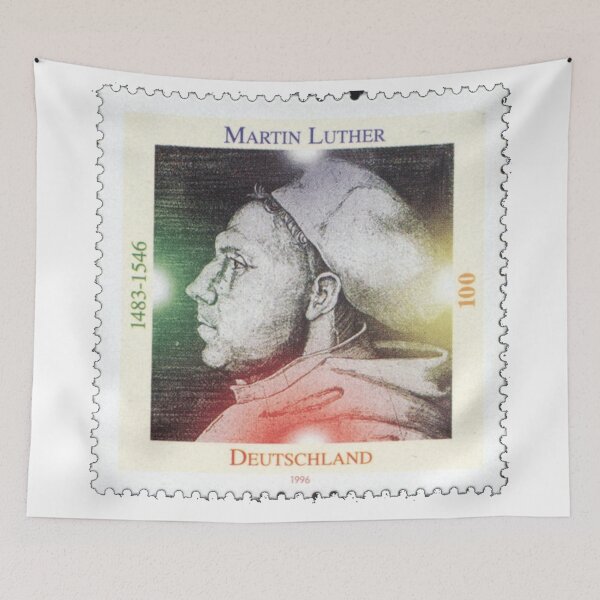 Item preview, Stamp from Deutsche Post, 450h anniversary of the death of Martin Luther designed and sold by HeraldryCabinet.