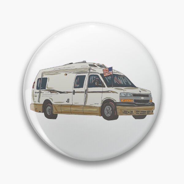 Item preview, Vintage Chevy Van designed and sold by PashmaLee.