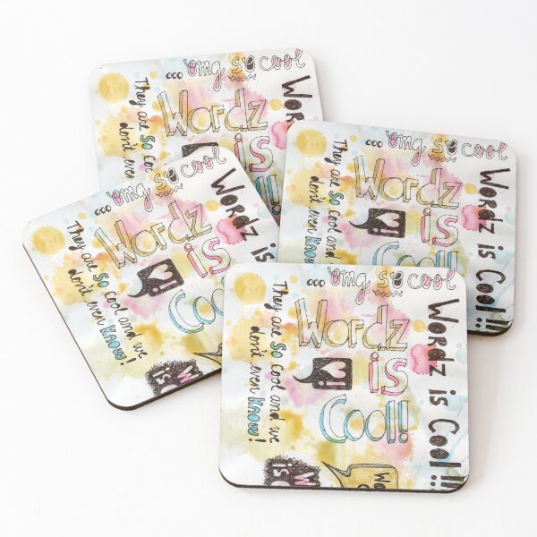 Item preview, Wordz is Cool Typography designed and sold by rachealanilyse.