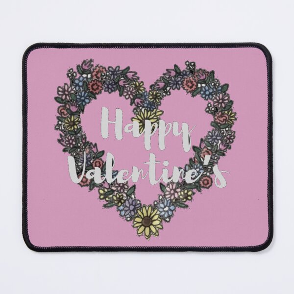 Item preview, Happy Valentine’s Floral Heart Illustration designed and sold by ColordCreations.
